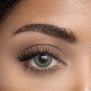 Lentille ISEE COLOR Wavy Green, teinte vert intense