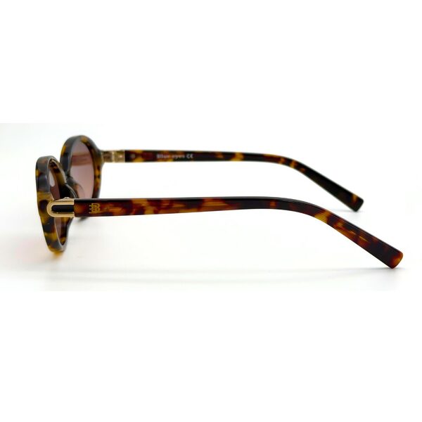 Lunettes de soleil femme ovale écaille vintage Blue Eyes Lunettes de soleil femme ovale écaille avec verres dégradés marron