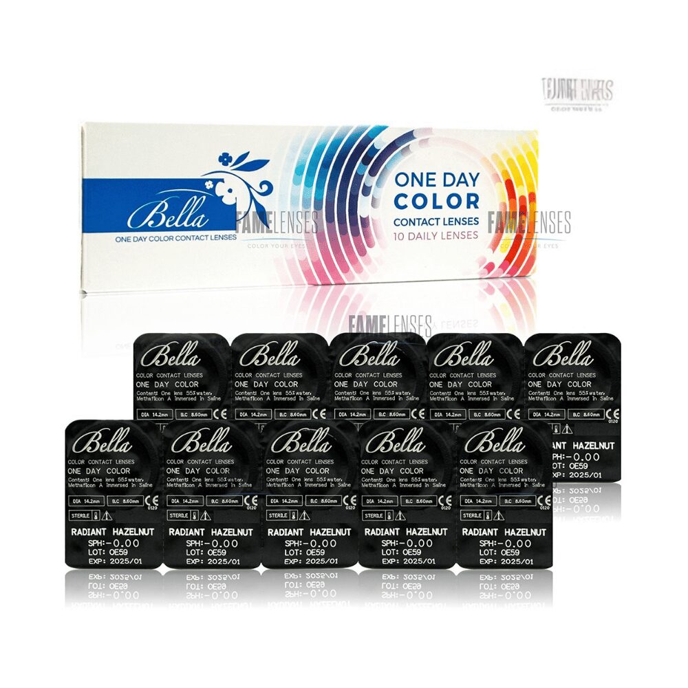 lentille Bella Platinum Gray