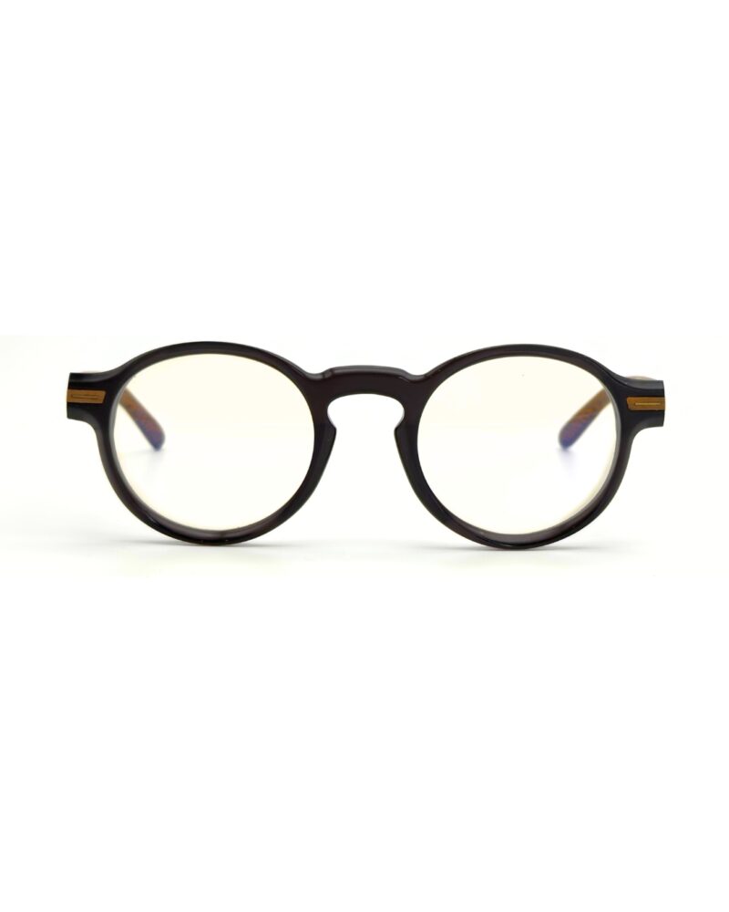 Lunettes de vue unisexe Tunisie – Vakay Earth en acétate et bois véritable – AZZABI OPTIC