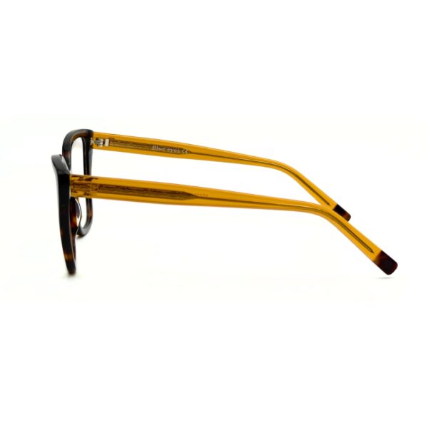 Monture optique femme marron écaille avec clip solaire - Lunettes de vue clip on femme Blue Eyes.