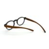 Lunettes de vue unisexe Tunisie – Vakay Earth en acétate et bois véritable – AZZABI OPTIC