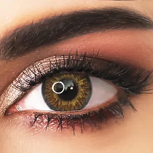 Lentilles Couleur Adore Tunisie teinte Tri Hazel triple tonalité chez AZZABI OPTIC