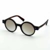 Lunettes de soleil JOW&BRO 2393 noires avec verres marron portées à La Marsa