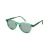 Lunettes Polarisées JOW&BRO Tunisie monture vert émeraude translucide verres gris neutres AZZABI OPTIC