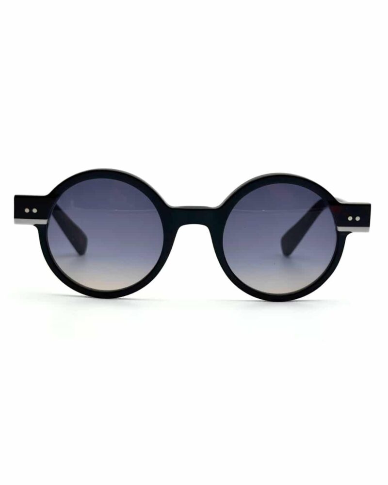 Lunettes JOW&BRO 2393 noires liseré argent verres gris en Tunisie