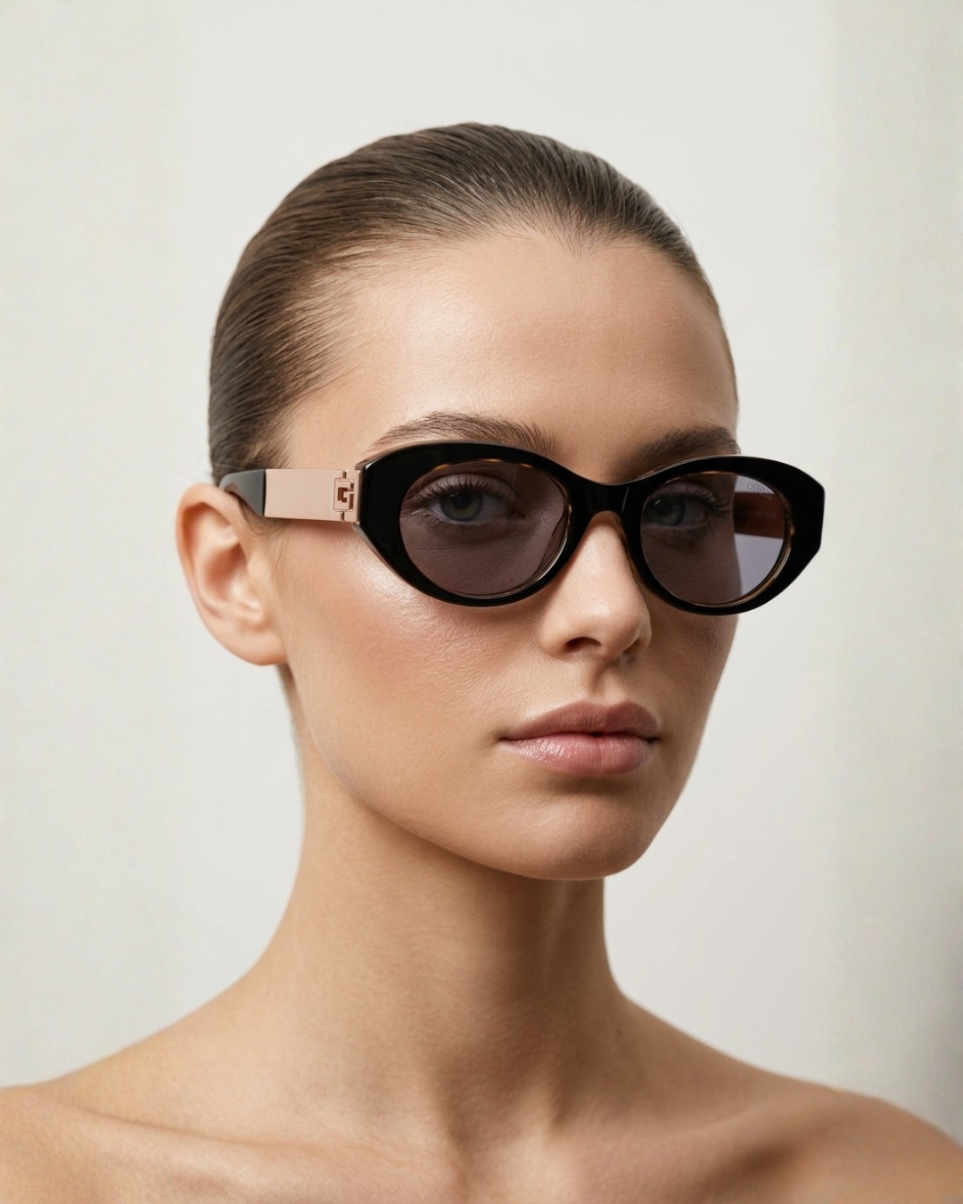 Femme portant les lunettes de soleil Guess Tunisie GU00261H