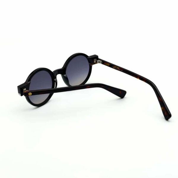 Lunettes JOW&BRO 2393 noires liseré argent verres gris en Tunisie