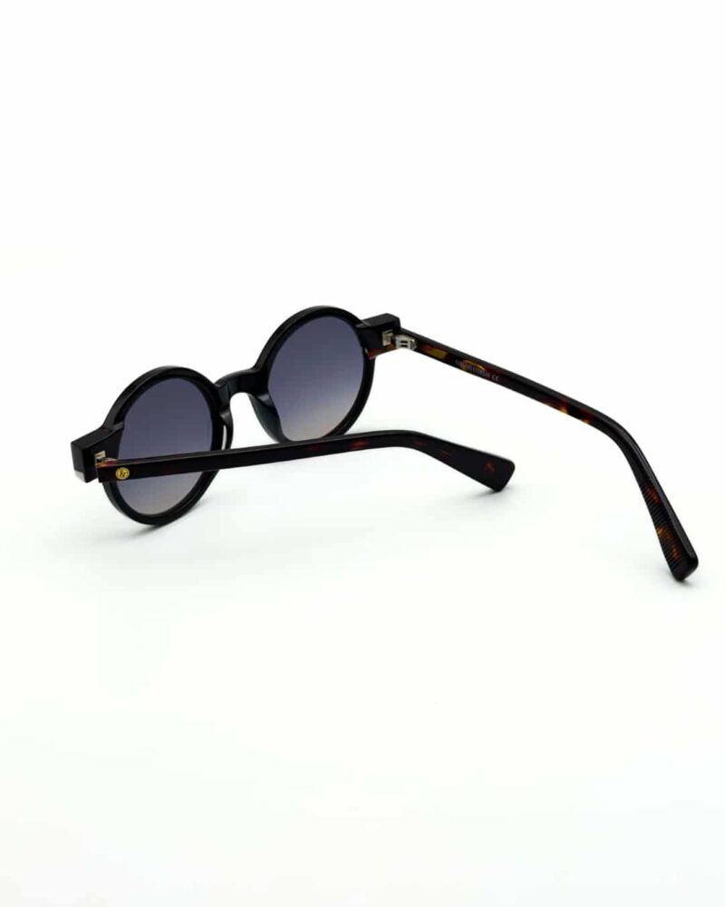 Lunettes JOW&BRO 2393 noires liseré argent verres gris en Tunisie