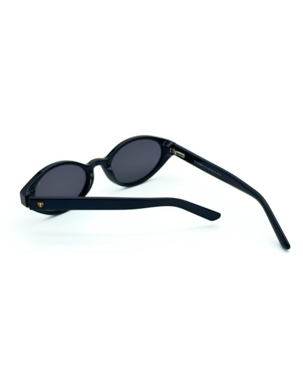 Lunettes Polarisées TUDOR Femme Tunisie monture noire brillante verres gris polarisés chez AZZABI OPTIC