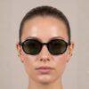 Blue Eyes AT1097 lunettes de soleil tendance Tunisie monture octogonale noir verre G15