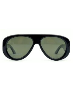VTO le-specs-dream-boat face-aviateur-noir-face Monture aviateur épaisse Le Specs Dream Boat noir