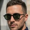 Blue Eyes AT1097 lunettes de soleil tendance Tunisie monture octogonale noir verre G15
