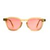 Lunettes Polarisées JOW&BRO Tunisie monture champagne translucide verres rose corail AZZABI OPTIC