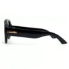 Monture aviateur épaisse Le Specs Dream Boat noir