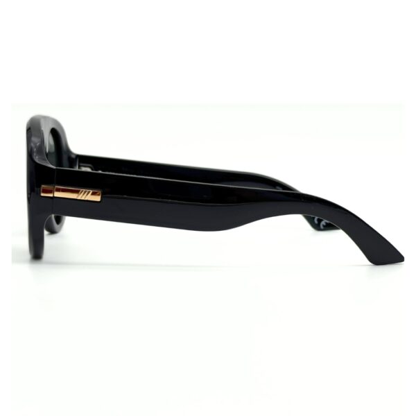 Monture aviateur épaisse Le Specs Dream Boat noir