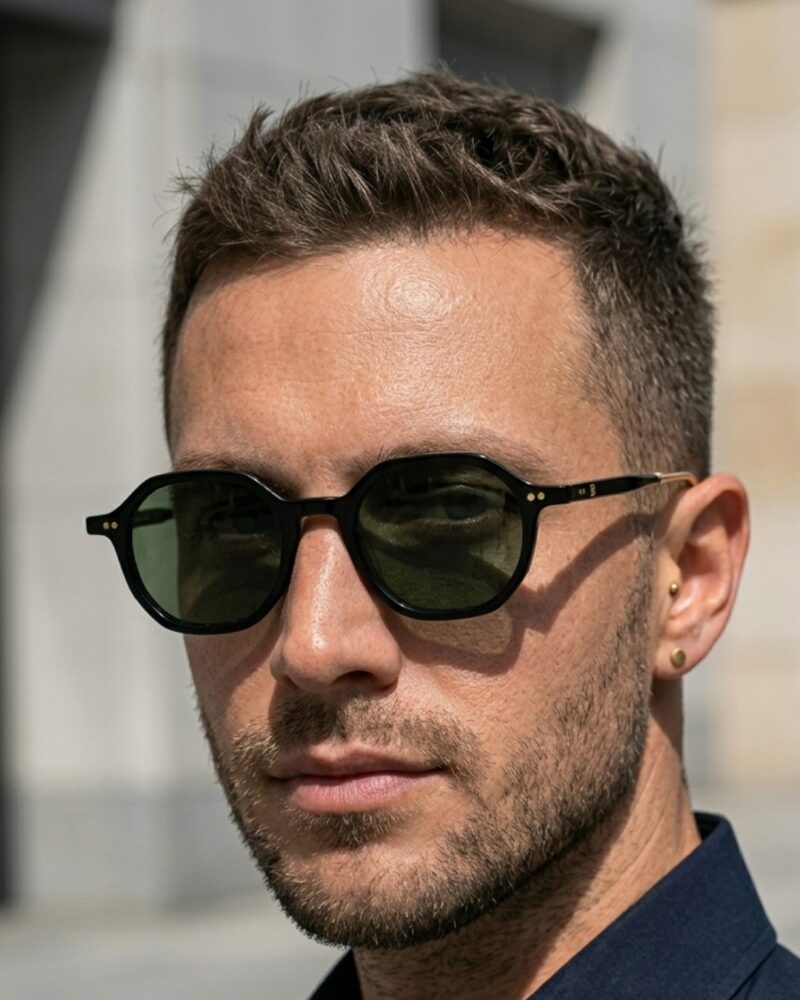 blue-eyes-at1097-noir-verre-g15-octogonal.jpg Blue Eyes AT1097 lunettes de soleil tendance Tunisie monture octogonale noir verre G15