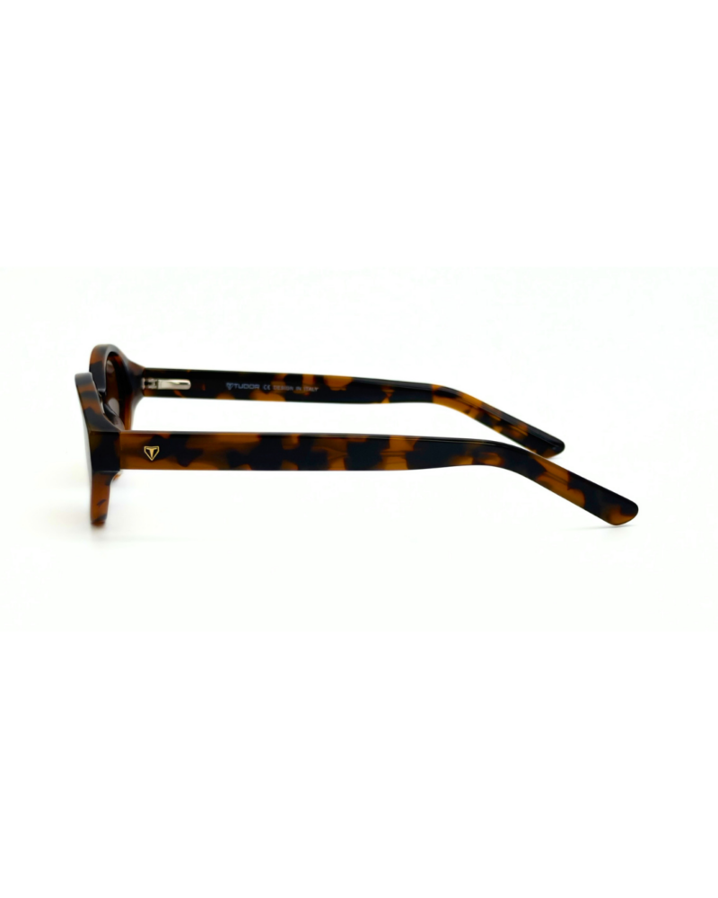 Lunettes Polarisées TUDOR branches Femme Tunisie Écaille Marron T006 Lunettes Polarisées TUDOR Femme Tunisie monture écaille marron verres marron polarisés chez AZZABI OPTIC