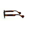 lunettes rondes vintage acétate JOW BRO DJ9082 noir écaille pont keyhole