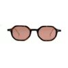 Blue Eyes AT1097 lunettes de soleil vintage Tunisie monture marron écaille verre nude rosé