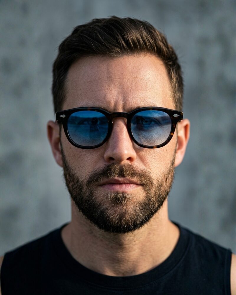 lunettes-soleil-polarisees-jow-bro-bh3001-ecaille-verre-bleu-degrade-azzabi-optic-tunis