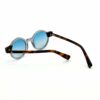 Lunettes rondes JOW&BRO cristal gris avec verres bleus polarisés Ain Zaghouan