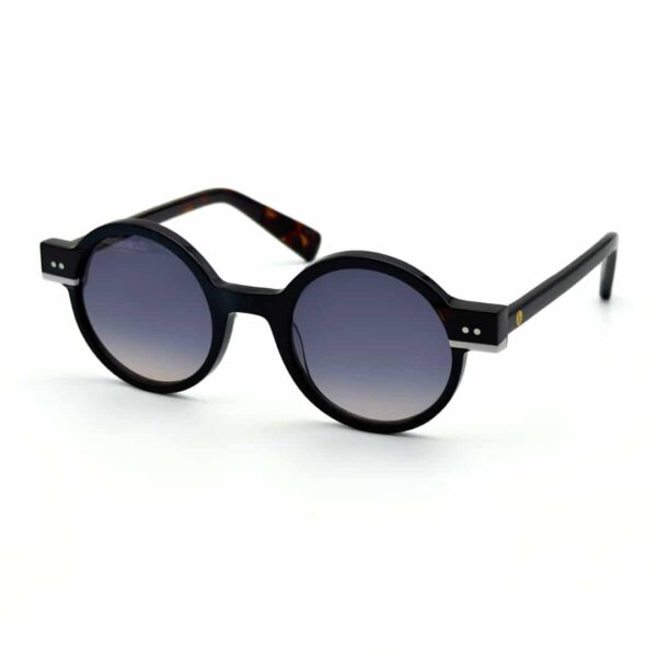 Lunettes JOW&BRO 2393 noires liseré argent verres gris en Tunisie