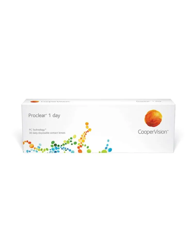 Lentilles de contact Proclear 1 Day CooperVision pour yeux secs