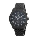Montre homme Santa Barbara Polo & Racquet Club SB.1.10048.2 tout en acier noir