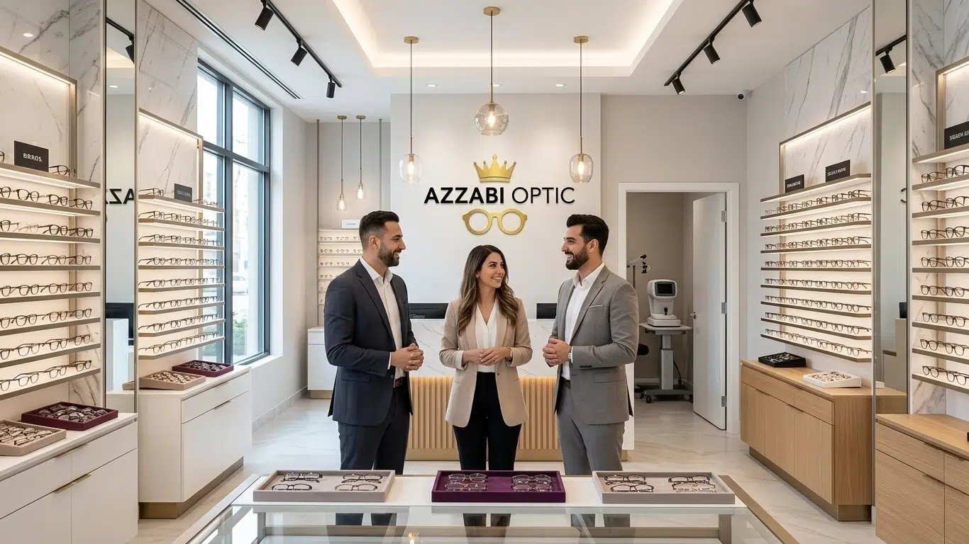 Montures de luxe Prada Tom Ford Dior chez opticien tunisie AZZABI OPTIC