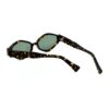 Lunettes de soleil Joca Mori Tunisie acétate vert et branches écaille