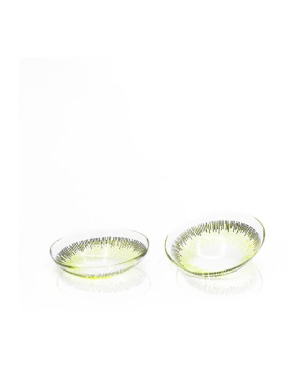 Lentilles de couleur Adore Bi Yellow chez Azzabi Optic