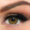 Lentilles de couleur Adore Bi Yellow chez Azzabi Optic