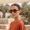 Le Specs Sycophantic Lunettes de soleil Le Specs Sycophantic en acétate noir chez Azzabi Optic Tunis