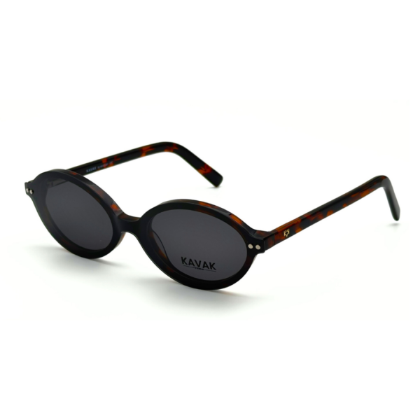Lunettes de vue femme KAVAK 3-4 marron écaille (2) Lunettes KAVAK KV20170 noires avec clip solaire