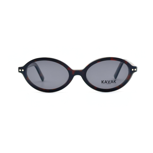Lunettes de vue femme KAVAK marron écaille (3) VTO Lunettes KAVAK KV20170 noires avec clip solaire
