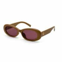Lunettes de soleil Le Specs Work It femme couleur marron caramel cadre solaire Tunisie