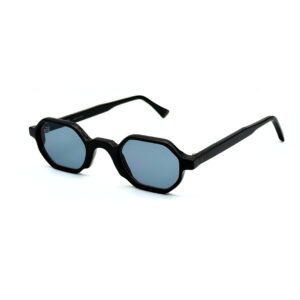 joca-icona-lunettes-soleil-octogonales-noir-azzabi-optic.jpg | Alt : Lunettes de soleil JOCA ICONA noires de forme octogonale en acétate fait main en Tunisie
