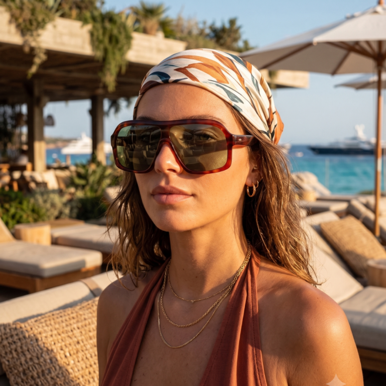 GIGI STUDIOS NAELLE GS1067/11 Havana - Lunettes de Soleil Fait Main GIGI STUDIOS NAELLE