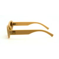 Lunettes de soleil ivoire crème Le Specs Work It avec verres marron TunisieLunettes de soleil ivoire crème Le Specs Work It avec verres marron Tunisie