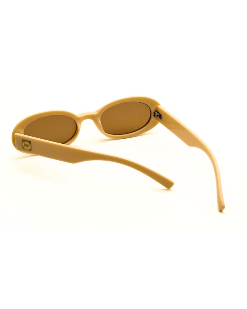 Lunettes de soleil ivoire crème Le Specs Work It avec verres marron Tunisie