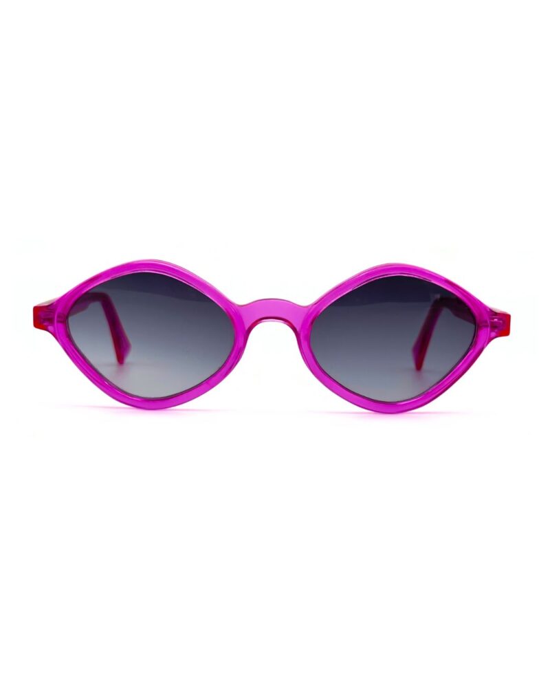 Lunettes de soleil JOCA Aurielle fuchsia translucide