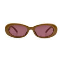 Lunettes de soleil Le Specs Work It femme couleur marron caramel cadre solaire Tunisie