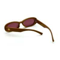 Lunettes de soleil Le Specs Work It femme couleur marron caramel cadre solaire Tunisie