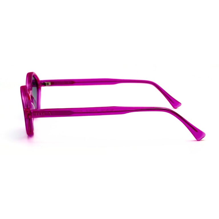 Lunettes de soleil JOCA Aurielle fuchsia translucide