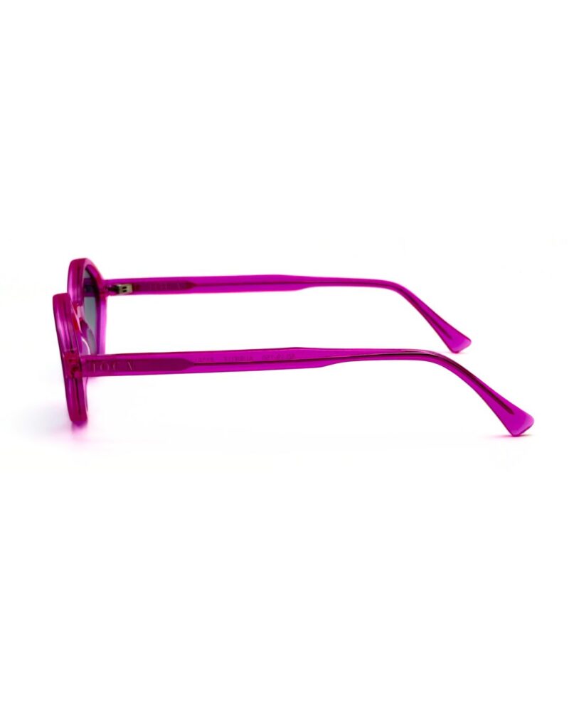 Lunettes de soleil JOCA Aurielle fuchsia translucide