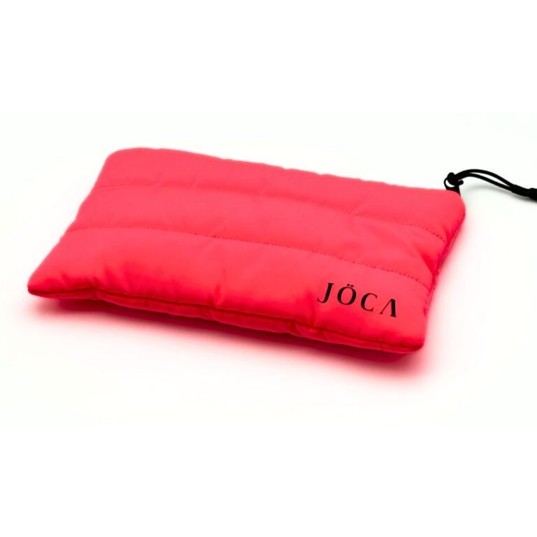 Étui pochette matelassé puffer rose JOCA