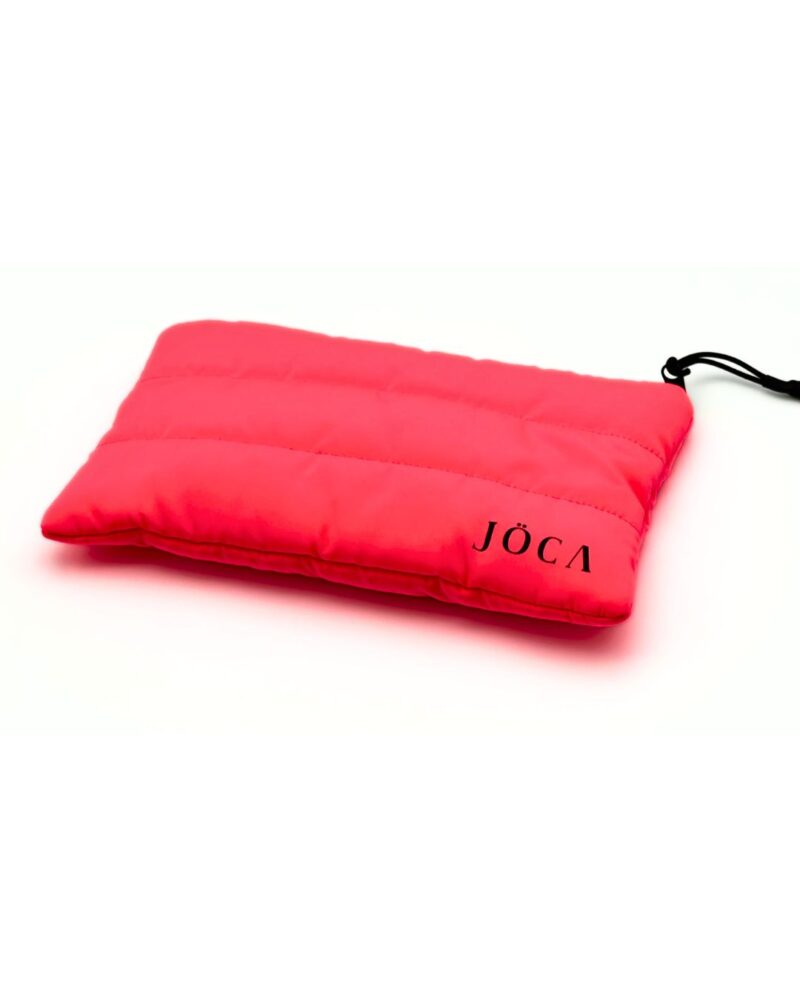 Étui pochette matelassé puffer rose JOCA