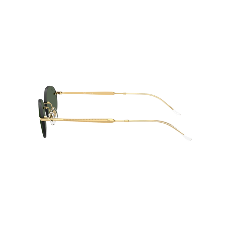 Profil latéral complet des lunettes solaires Ray-Ban RB3767 001/71