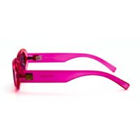 Lunettes de soleil femme transparentes roses Le Specs Work It tendance Y2K